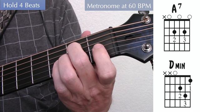 Faster Guitar Chords Part 2: 4-3-2-1 Exercise смотреть онлайн