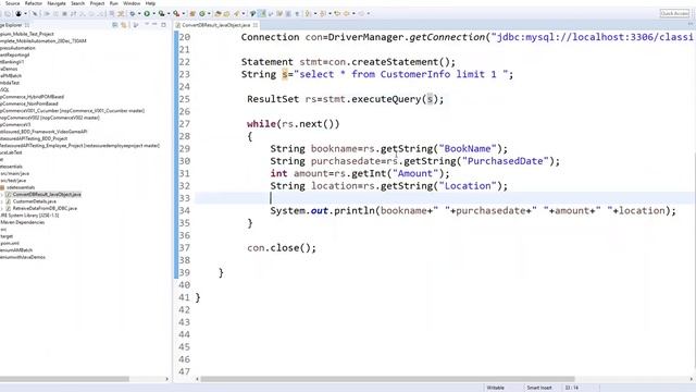 Part-2| SDET Essentials| How to Convert Database Results into JSON Files смотреть онлайн