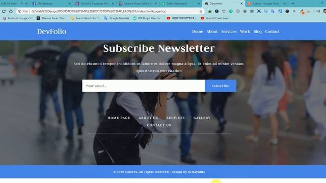 bootstrap templates смотреть онлайн
