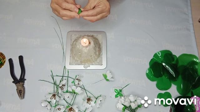 Как сделать цветы герани? ПЭТ бутылоки!#ростовыецветы # смотреть онлайн