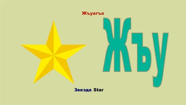 Алфавит. Часть 1. Картинки. Учим адыгейский язык. смотреть онлайн