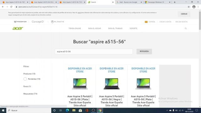 Descargar Driver Y Controladores -- Acer Aspire 5 A515-56 / Acer Aspire 5 A515-56G (parte 2)