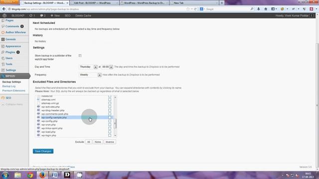 Wordpress Backup To Dropbox Plugins 2013 Tutorial - WPVKP смотреть онлайн