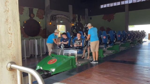 Самая высока горка парка LAND OF LEGEND. ГОРКА HYPER COASTER. смотреть онлайн