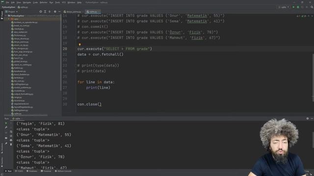 PYTHON Eğitimi 33 - SQLite SELECT смотреть онлайн
