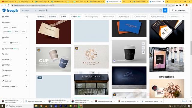 How to Download Free Mockup Files | Photoshop Logo PSD Download | Telugu смотреть онлайн