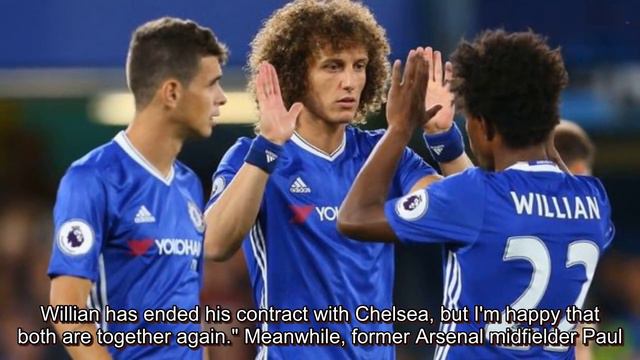 Arsenal stars Willian and David Luiz tried to tempt Brazil team-mate to join смотреть онлайн