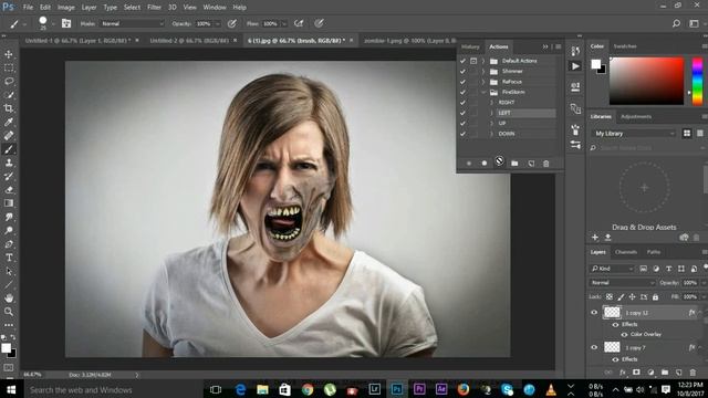 Photoshop firestorm action Tutorial | with Download links смотреть онлайн