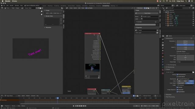 Blender 2.9 for Production - 02 Basic Compositing Tasks in Blender 2.9 Compositor смотреть онлайн