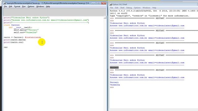 aula 5892 python Classes init orientacao a objetos e instanciacao смотреть онлайн