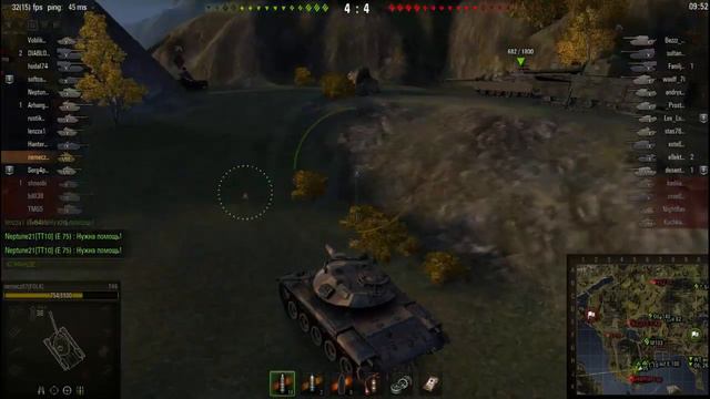 T49 карта Фьорды. Хороший игрок wn8 смотреть онлайн