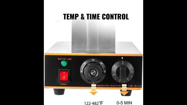 VEVOR Commercial Bubble Waffle Maker, 1400W Egg Bubble Puff Iron W/ 180° Rotatable 2 Pans