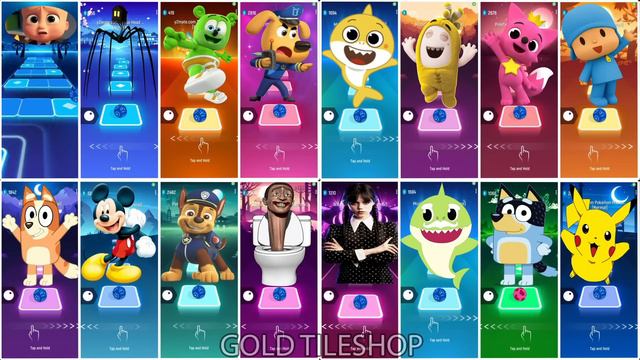 Donald Duck All Video Megamix 🆚 Baby Shark Friends 🆚 Cocomelon 🆚 Bluey Bingo 🎶 Who Will Win? смотреть онлайн