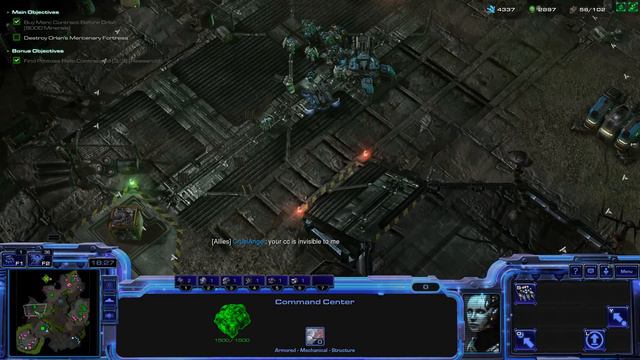 StarCraft 2 WoL (1-7 Players Coop) Mission 9 - Cutthroat смотреть онлайн
