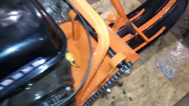 Конструкция самодельного СНЕГОКАТА . Размеры и цена запчастей. смотреть онлайн