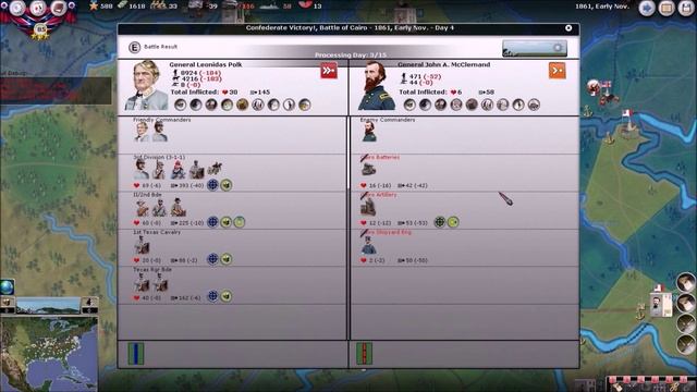 AGEOD's Civil War 2 Confederate Campaign 1861 смотреть онлайн