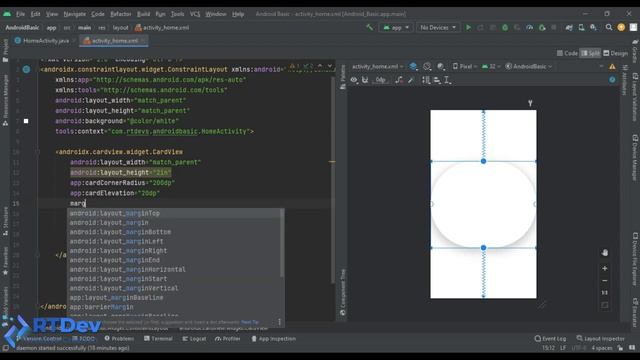 Android Analog Clock App - Android Studio Tutorial смотреть онлайн