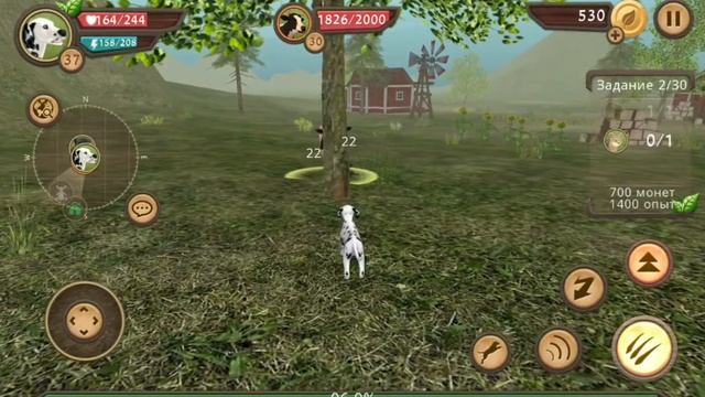 Игра с Хлебом, часть 3 - Дуэль~. Симулятор собаки - Dog Sim смотреть онлайн