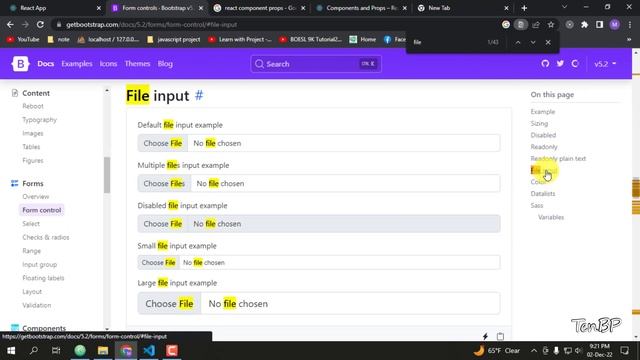 React Function Components Create | MERN -Multi Authentication project -01| Part - 29 смотреть онлайн