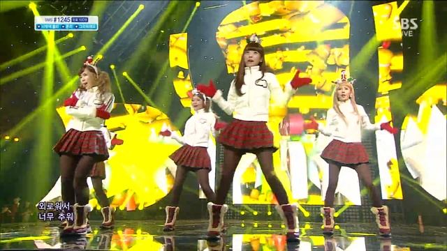 Crayon Pop - Lonely Christmas (Live)