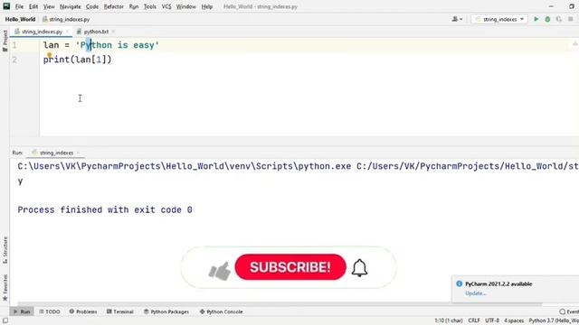 #4 String Indexes | Saurav's Codes| Python смотреть онлайн
