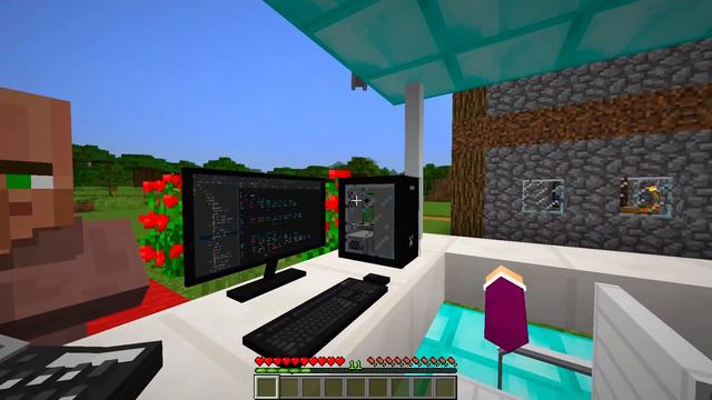 1€ ARMES Hotel vs. 10.000€ REICHES Hotel in Minecraft! смотреть онлайн