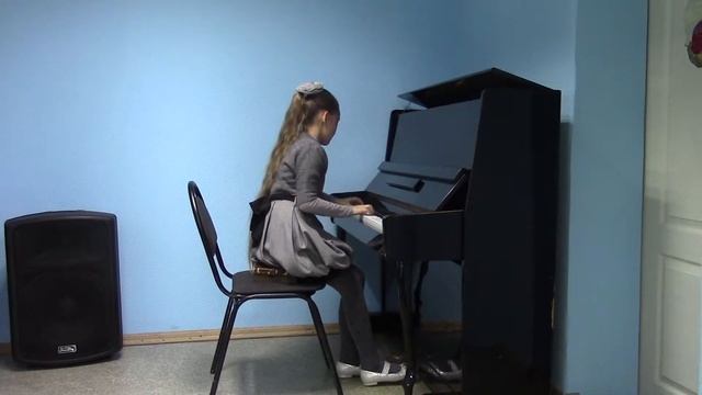 Золотарева Злата 9 лет "Грустная песенка" Ребиков смотреть онлайн