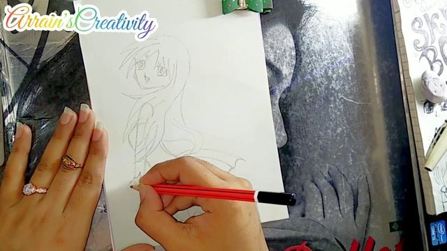 Learn how to Draw Manga Anime sketch-Basic-no shades-sketchonpaper-Sketch Book смотреть онлайн