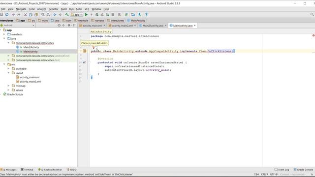 Android - Navegar entre Activities -Uso de Intents смотреть онлайн