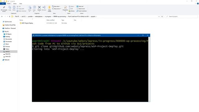 Push Code to Github using GUI смотреть онлайн