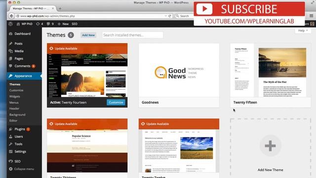 WordPress Theme Tutorial: Overview of Themes & How They Work | WP Learning Lab смотреть онлайн