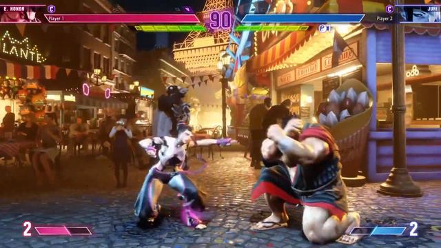 E. Honda Vs Juri Tyrant Street Fighter 6 Gameplay 1080p60 смотреть онлайн