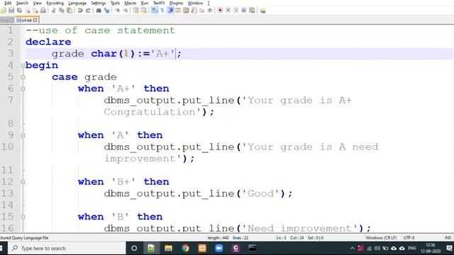 Control Structures in PL/SQL Explain with Practical in Gujarati | [Class #5] смотреть онлайн