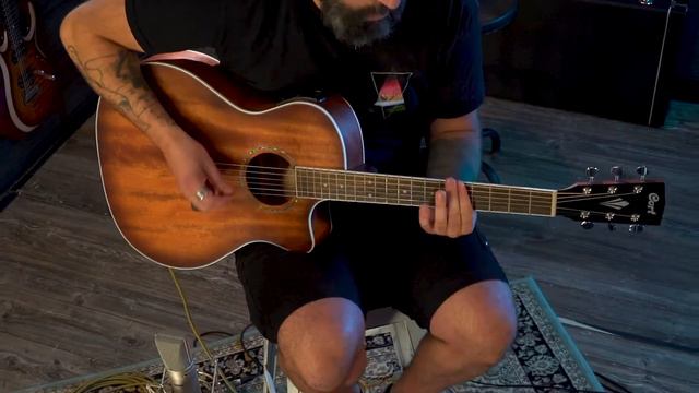 Hear The Cort Grand Regal MEDX M Acoustic Guitar смотреть онлайн