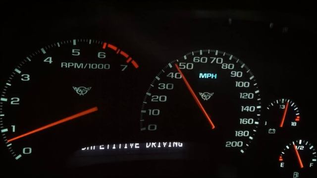 1999 C5 Corvette Acceleration Run смотреть онлайн