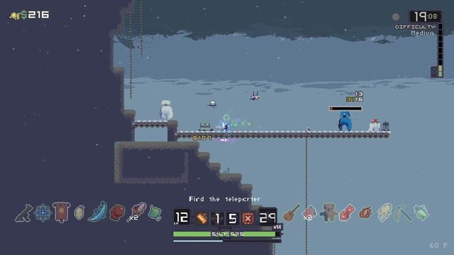 Risk of Rain. Игра за снайпера . Прохождение #1 смотреть онлайн