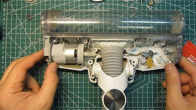 Ремонт щетки пылесоса JIMMY JV51 (T-EB110). смотреть онлайн