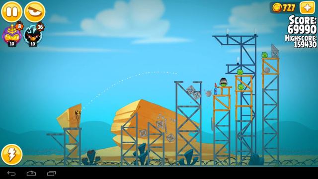 Angry Birds Seasons The Pig Days Level 6-9 158840 First Spaceflight! смотреть онлайн
