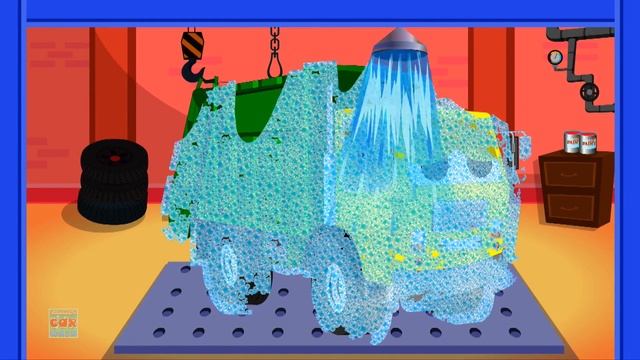 Garbage Truck | Cartoon Car Wash Videos For Babies | Fun car cartoon смотреть онлайн
