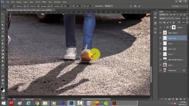 Outdoor Photo Manipulation In Photoshop || Shiva Nevergiveup || Telugu Abbai || смотреть онлайн