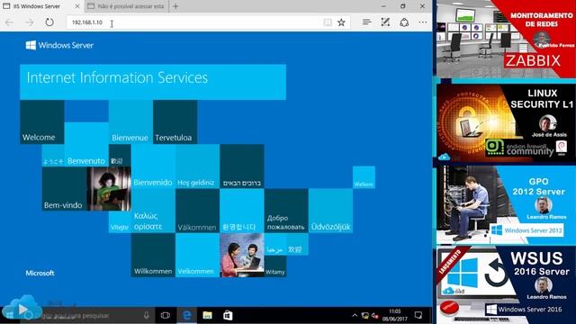 ? Curso Grátis Administrando Windows Server 2016 | Instalação do Servidor WEB IIS - www.aulaEAD.co смотреть онлайн