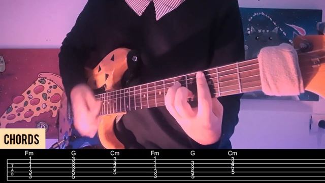 TXT - TINNITUS ( Guitar TABS ) 투모로우바이투게더