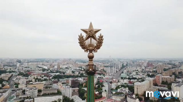 Высотка на Котельнической набережной. Dji Mavic pro. смотреть онлайн