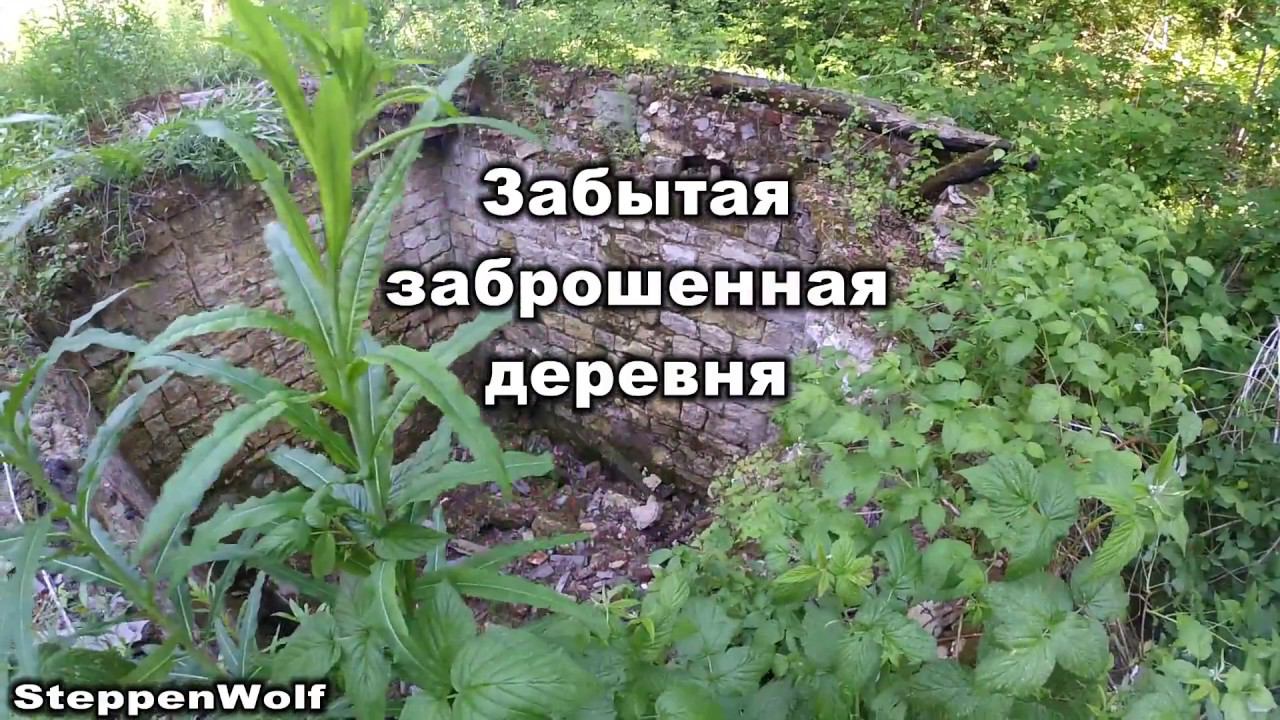 Старая, разрушенная, заброшенная деревня (сталк) смотреть онлайн