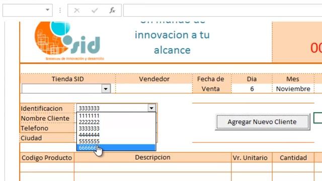 tutorial vincular factura de excel con el formulario ingreso cliente nuevo смотреть онлайн