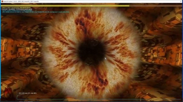 Geeks3D FurMark GPU Stress Test Nvidia GeForce GTX 1050 Ti | 1080P 8X MSAA |