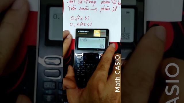 Cách đổi số thập phân thành phân số bằng vinacal смотреть онлайн