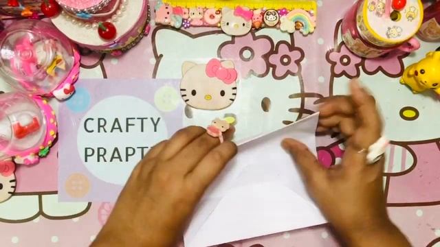 How To Make Hello Kitty Origami Refrigerator /DIY Origami Refrigerator