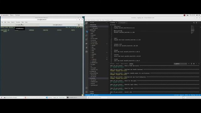 KVM Lab of F5 and backend servers (Docker) using Ansible смотреть онлайн