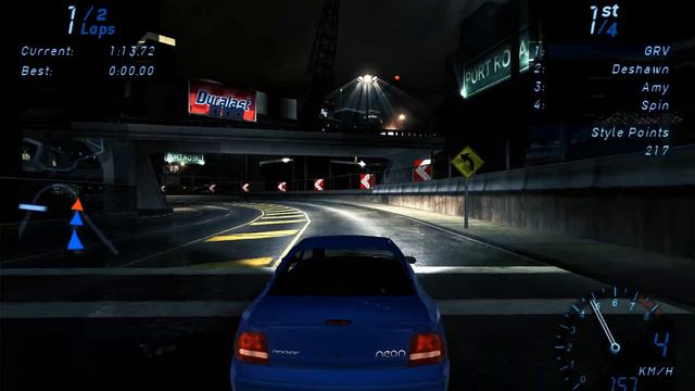 NFS Underground - Port Royal - Dodge Neon смотреть онлайн